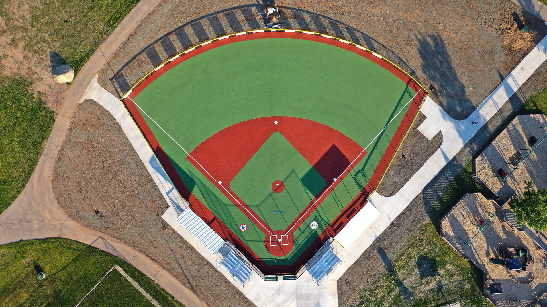 Miracle League field